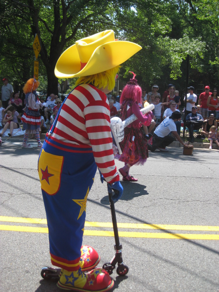 Pelukyta in a parade